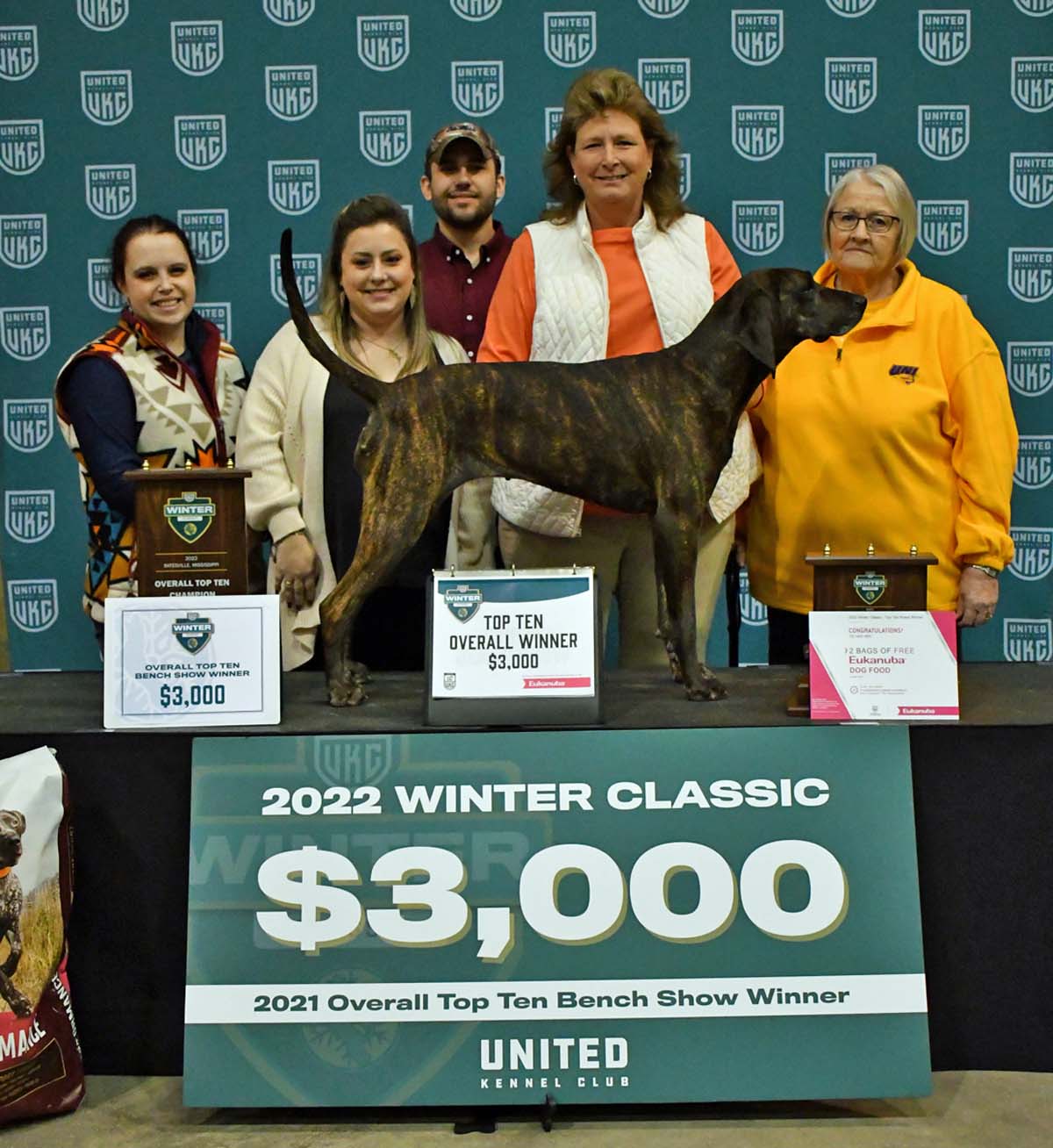 Bench Show and Top Ten United Kennel Club (UKC)